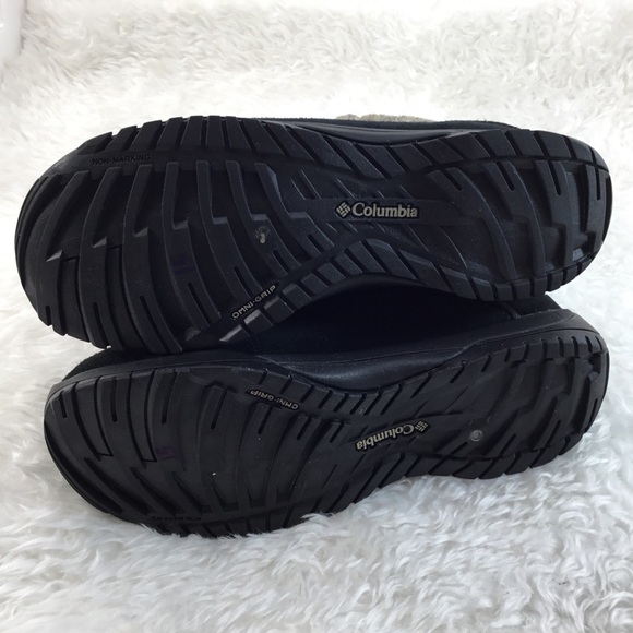 COLUMBIA TERAVAL BLACK WATERPROOF BOOTS 9.5 - Picture 5 of 9